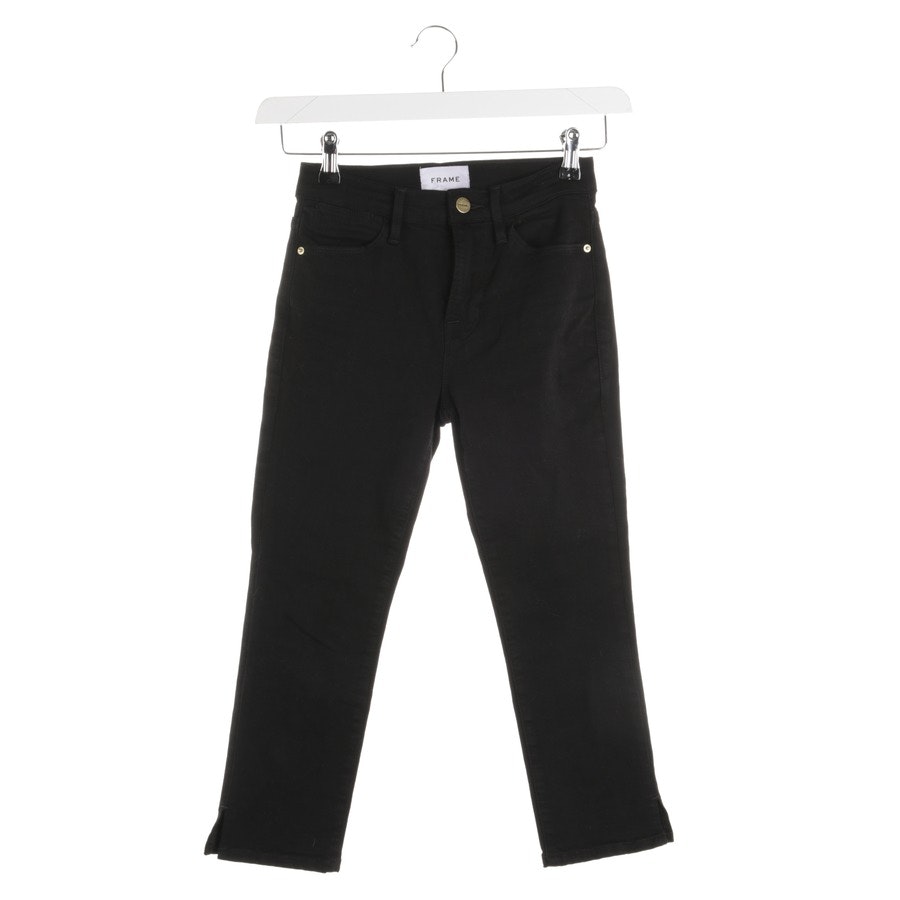 Frame Skinny Jeans W24 Schwarz von Frame