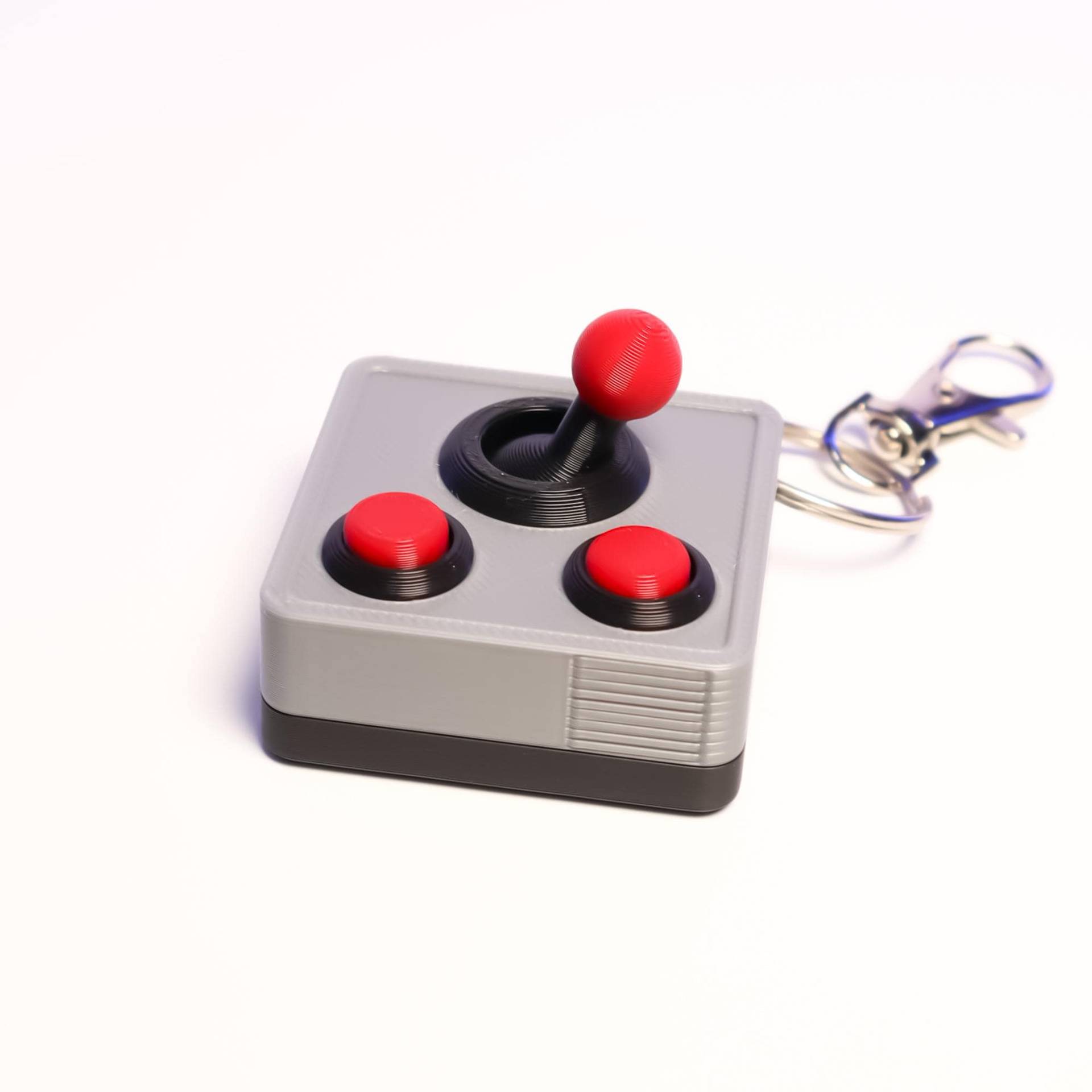 Retro Joystick Keychain - 3D Printed Gamer Keyring, Geeky Gift, Arcade & Video Game Accessory Retro Joystick Keychain - 3D Printed Gamer Keyring, Geeky Gift, Arcade & Video Game Accessory von Framepox