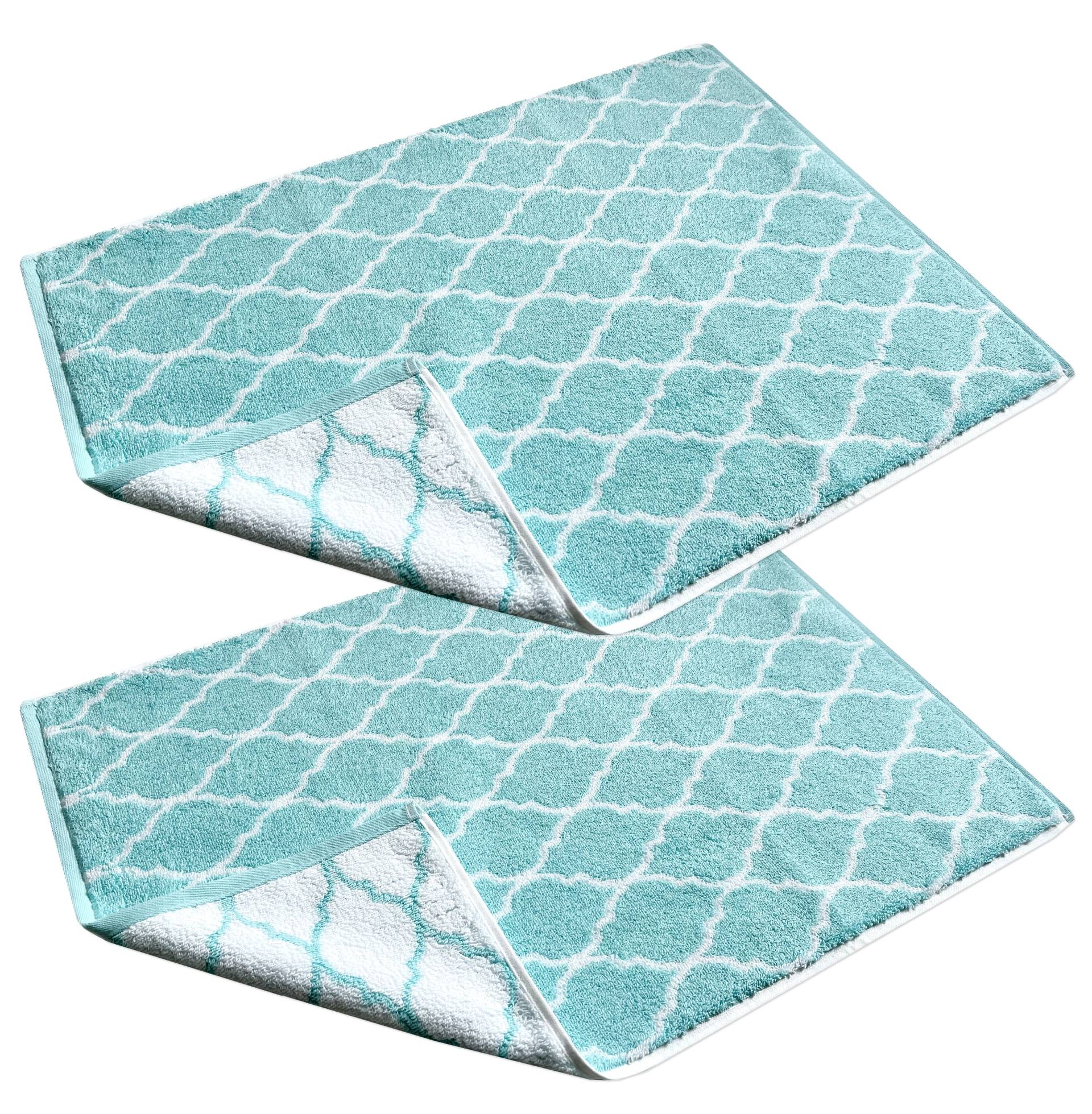 framsohn frottier Badematte "Tiles", beidseitig nutzbar, Baumwolle, Badvorleger, Hotelmatte, wendbar von Framsohn Frottier