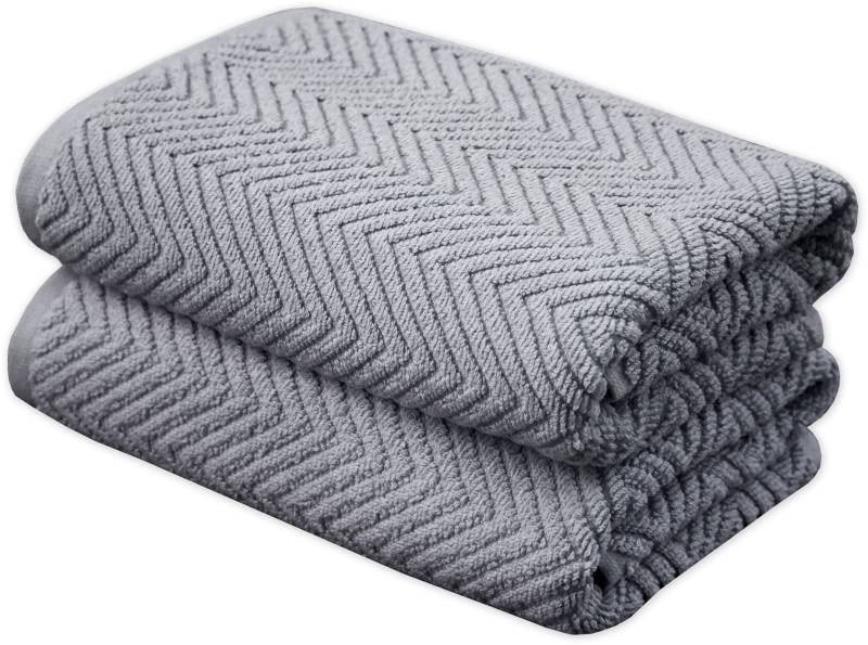 framsohn frottier Handtuch Set "Ocean Bio", (2 St., 2er Set Handtücher 50 x 100 cm), hergestellt in Österreich, mit Kordel, gedrehter Bauschzwirn von Framsohn Frottier