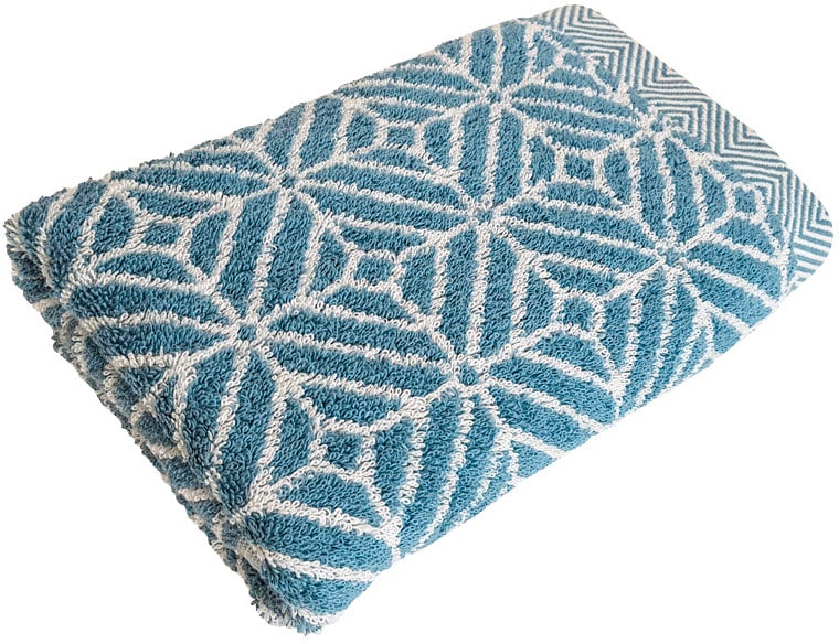 framsohn frottier Handtuch Set "Design Jaquard Raute", (2 St., 2er Set Handtücher 50 x 100 cm), mehrfarbig gewebtem Saum, hergestellt in Österreich von Framsohn Frottier