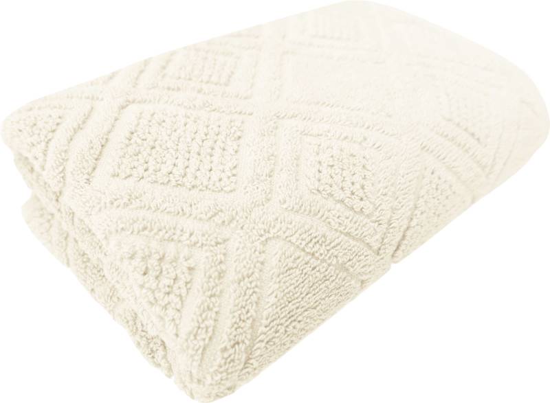 framsohn frottier Handtuch Set "Mosaik", (2 St., 2er Set Handtücher 50 x 100 cm), gemustert, fein gewalkter Feinzwirn, hergestellt in Österreich von Framsohn Frottier
