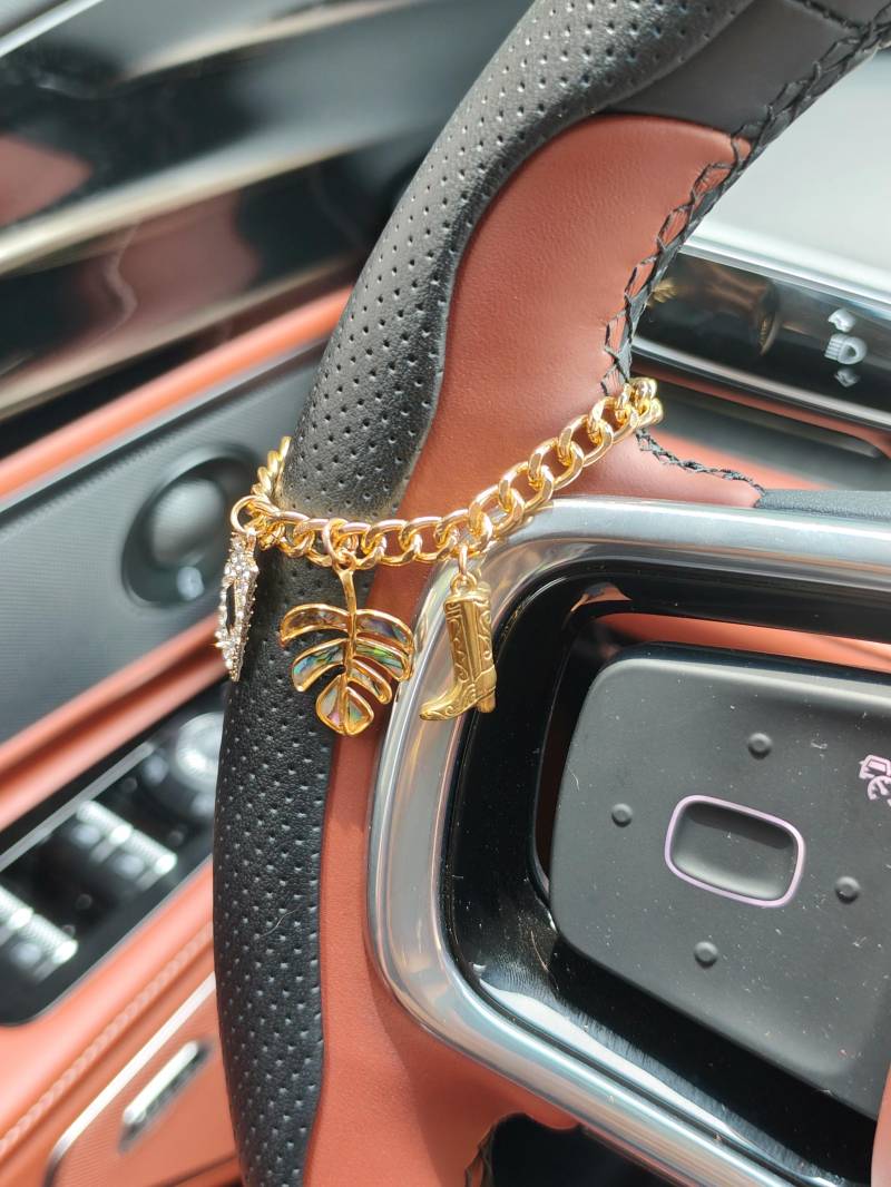Create Your Own Charm Steering Wheel Hanging, Build A Custom Car Accessory, Rearview Mirror Charms von FranMatts