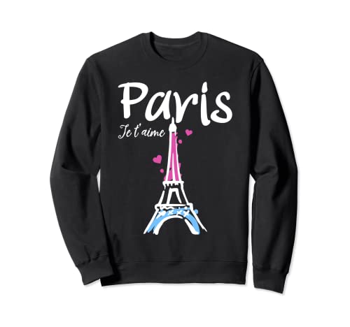 Paris Frankreich Damen Eiffelturm Sweatshirt Paris Frankreich Damen Eiffelturm Sweatshirt von France Paris Lover