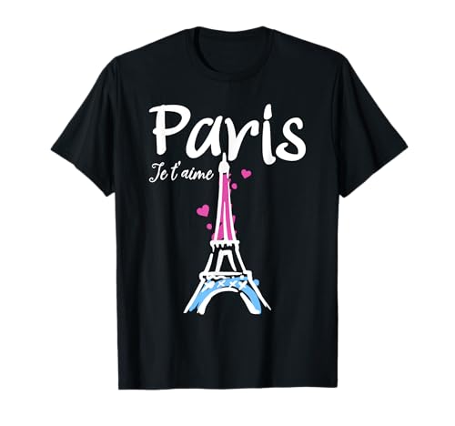 Paris Frankreich Damen Eiffelturm T-Shirt Paris Frankreich Damen Eiffelturm T-Shirt von France Paris Lover