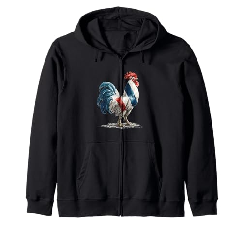 Hübscher Frankreich-Hahn für Erwachsene und Kinder Kapuzenjacke Hübscher Frankreich-Hahn für Erwachsene und Kinder Kapuzenjacke von France Rooster Outfit