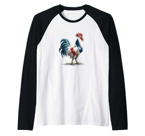 Hübscher Frankreich-Hahn für Erwachsene und Kinder Raglan Hübscher Frankreich-Hahn für Erwachsene und Kinder Raglan von France Rooster Outfit