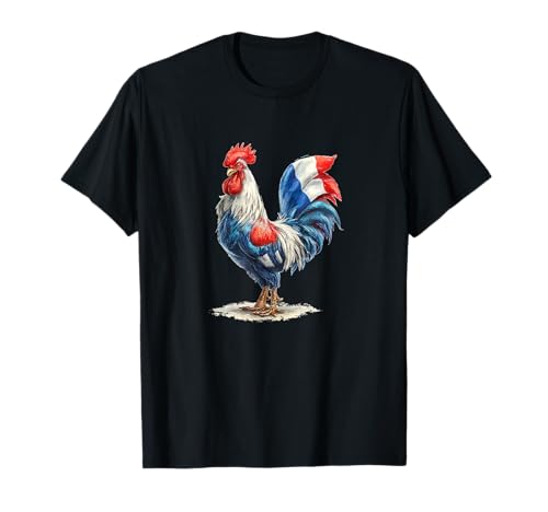 Schönes Franzianer-Hahn-Kostüm für Jungen und Mädchen T-Shirt Schönes Franzianer-Hahn-Kostüm für Jungen und Mädchen T-Shirt von France Rooster Outfit