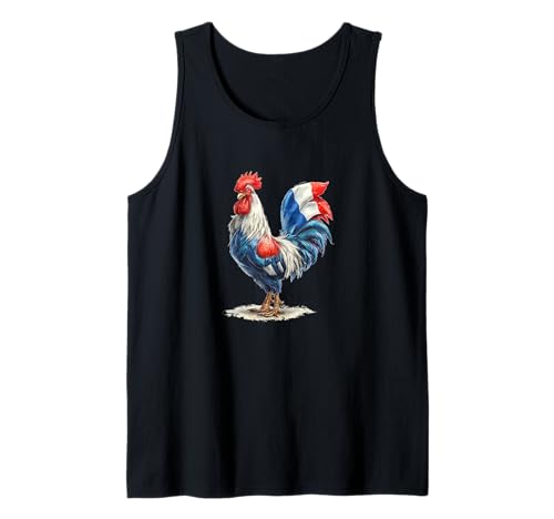 Schönes Franzianer-Hahn-Kostüm für Jungen und Mädchen Tank Top Schönes Franzianer-Hahn-Kostüm für Jungen und Mädchen Tank Top von France Rooster Outfit