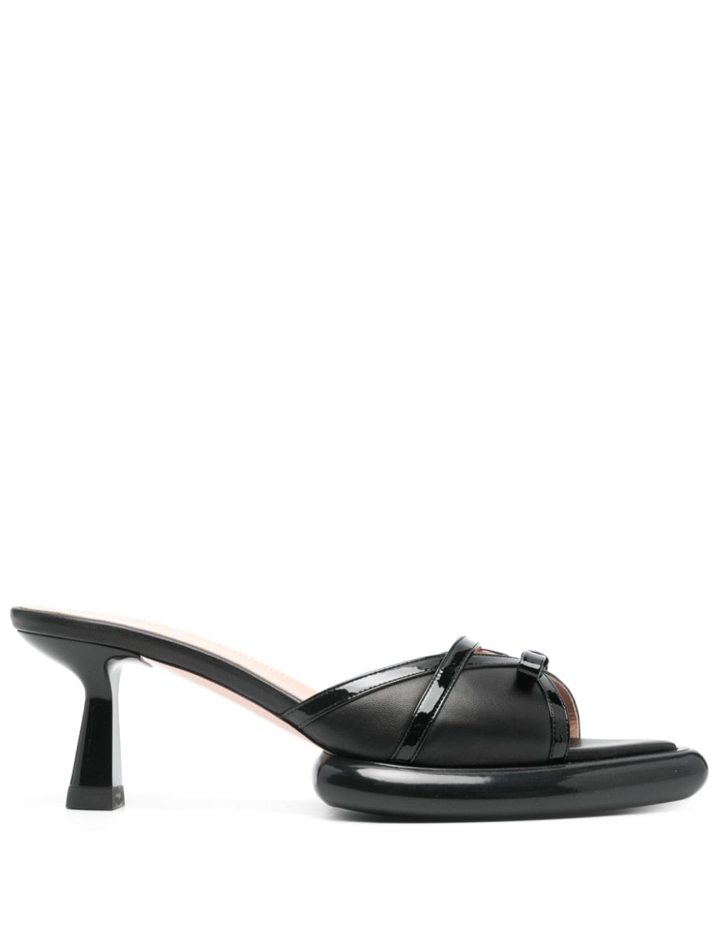 Francesca Bellavita Ecstasy Mules 60mm - Schwarz von Francesca Bellavita