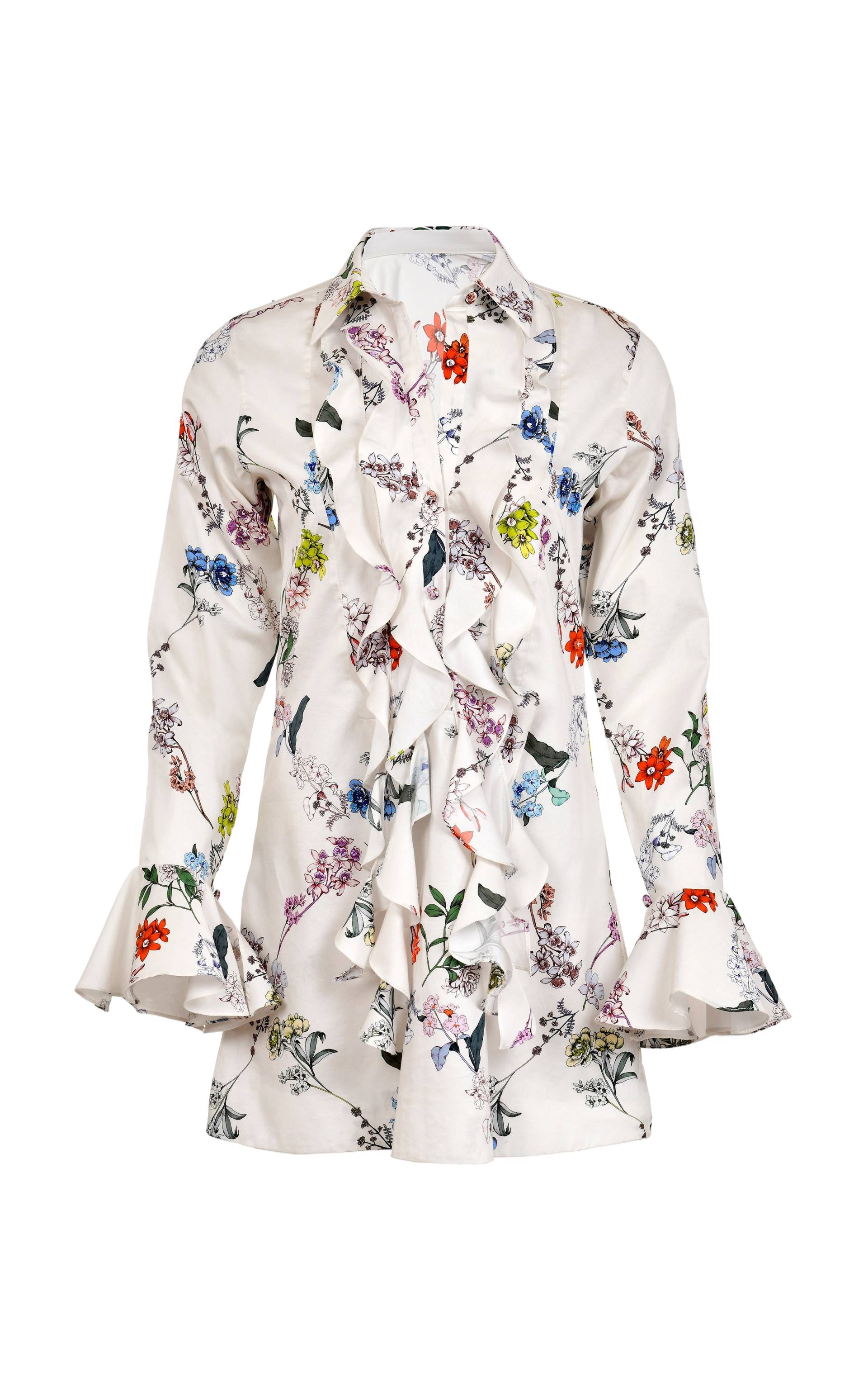 Francesca Miranda | Cate Cotton Flowers Mini Dress | Women's Multi color Mini dresses Francesca Miranda | Cate Cotton Flowers Mini Dress | Women's Multi color Mini dresses von Francesca Miranda