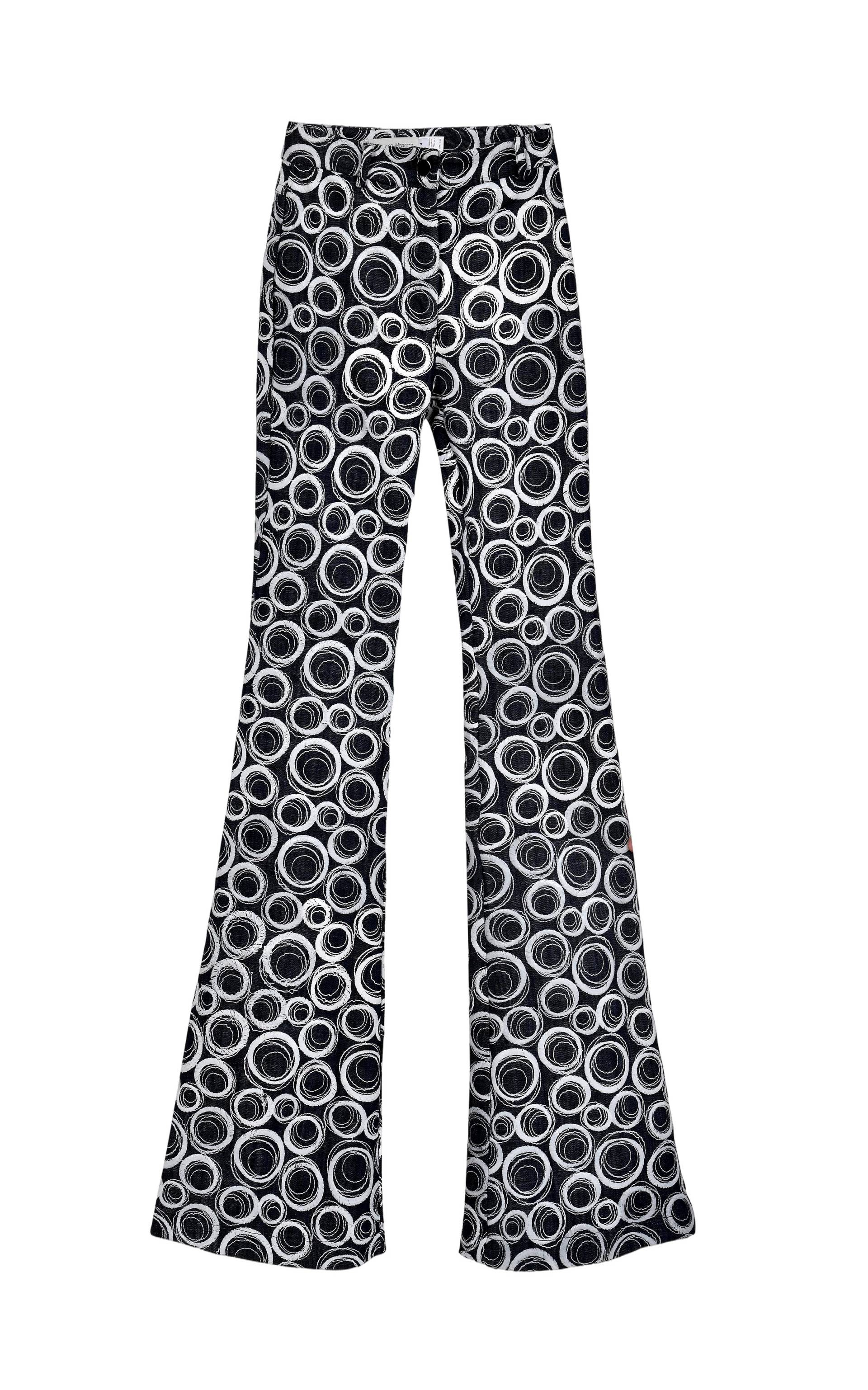 Eras Denim Pants - Black - 10 - Francesca Miranda - Flared pants von Francesca Miranda