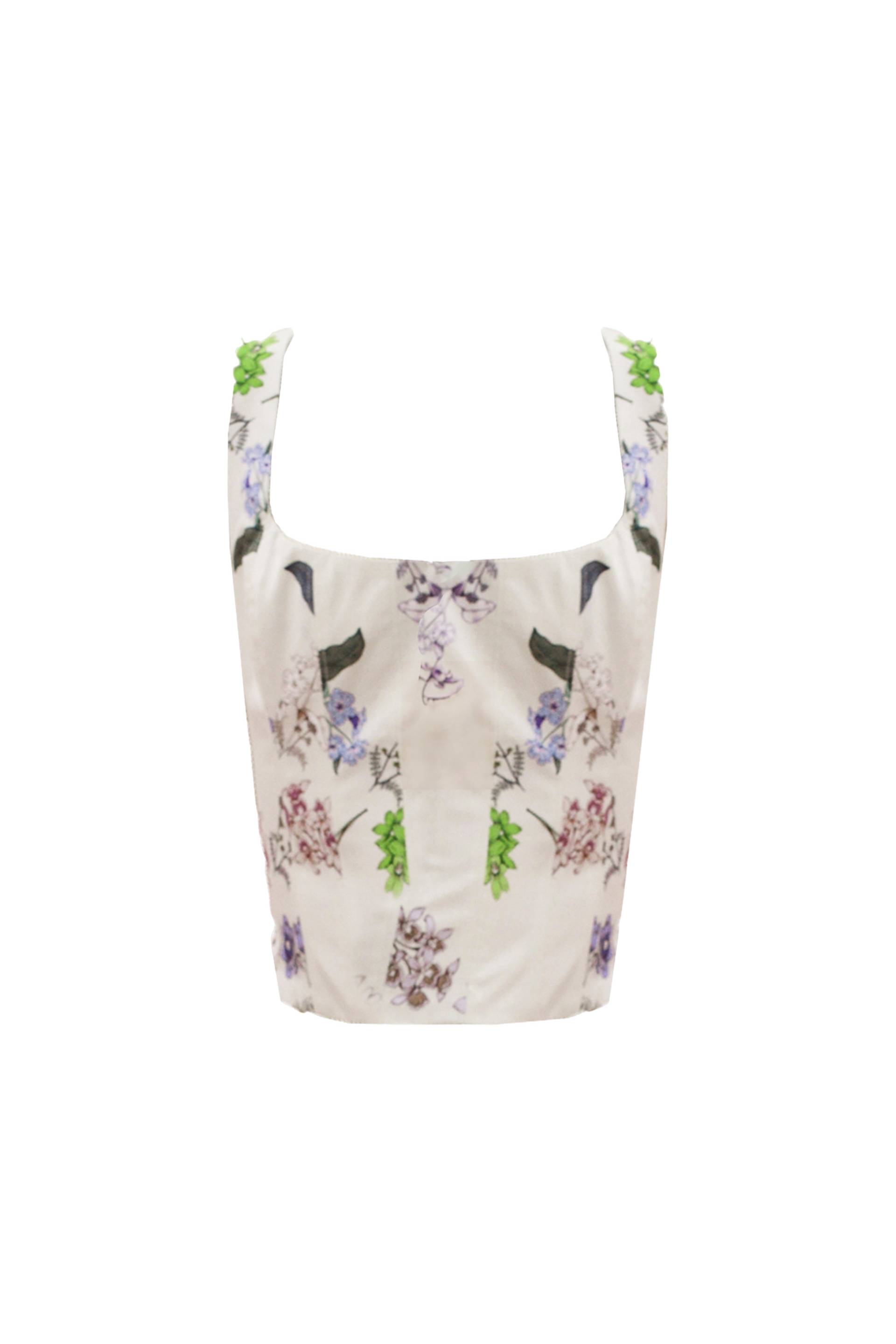 Francesca Miranda | Gelato Corset Top | Women's Multi color Crop tops Francesca Miranda | Gelato Corset Top | Women's Multi color Crop tops von Francesca Miranda