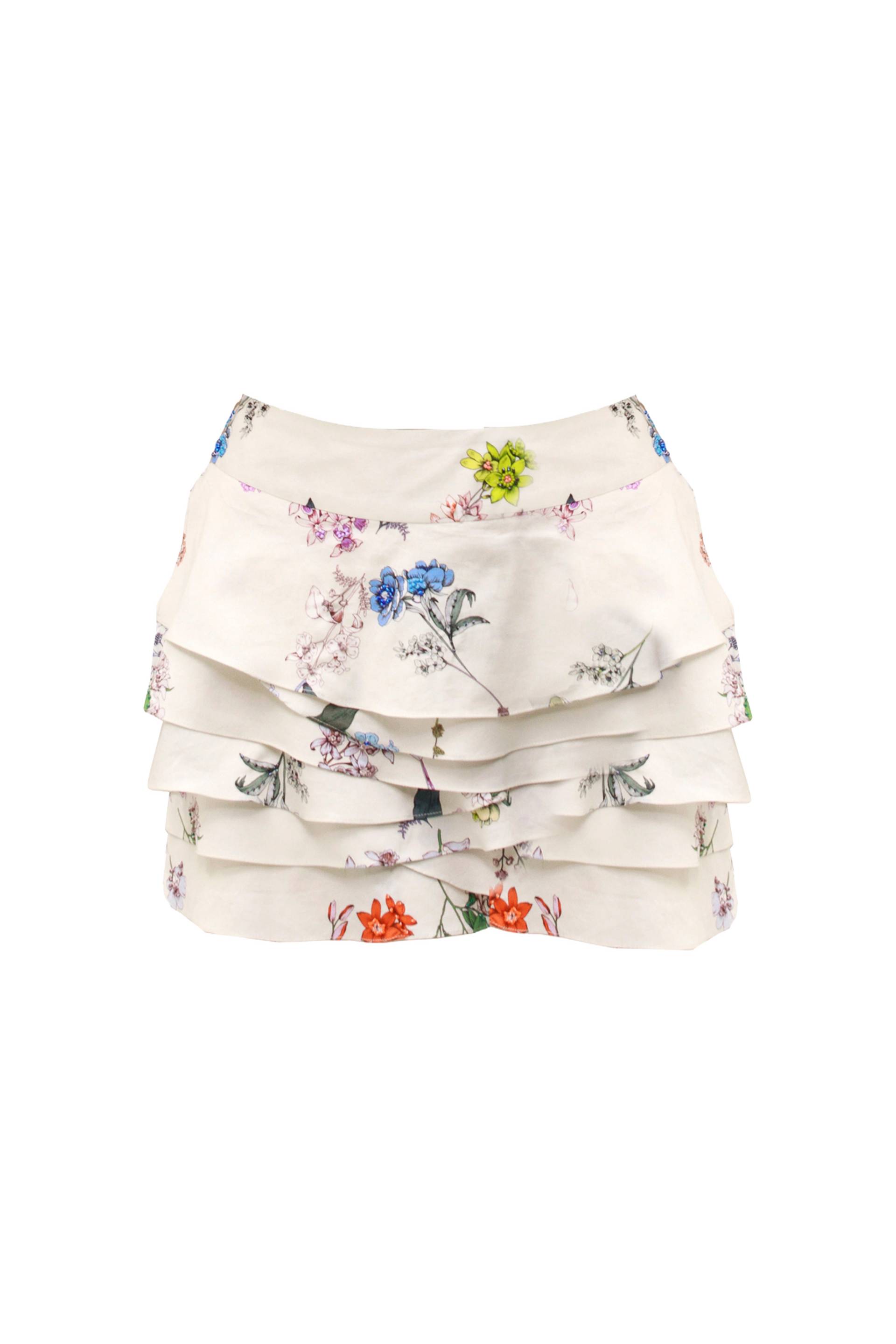 Olas Cotton Skirt - Multi color - 2 - Francesca Miranda - Mini skirts von Francesca Miranda