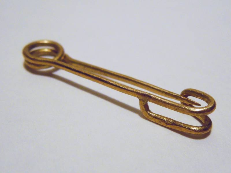 Sicherheitsnadel - Messing von FrancescaLobb