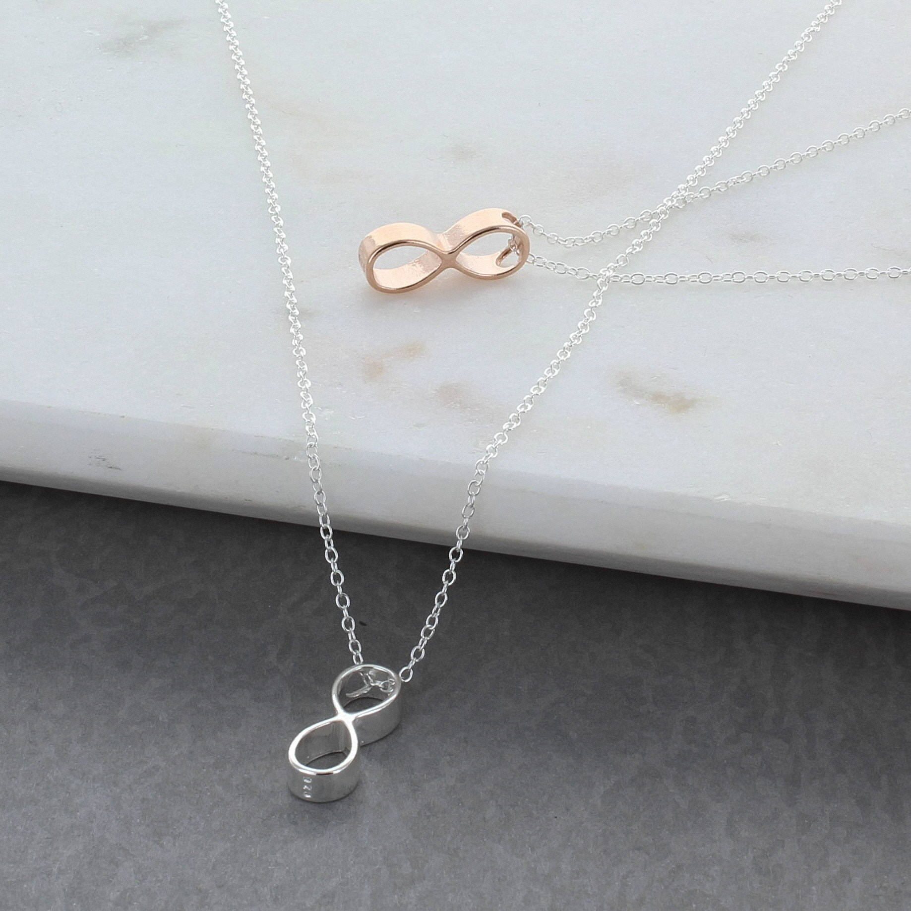 Deep Infinity Ring Halskette von FrancescaRossiDesign