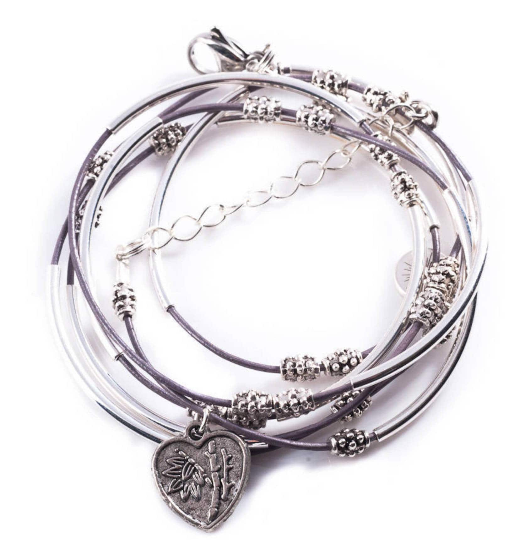 Dünne Nudel Wrap Armband von FrancescaRossiDesign
