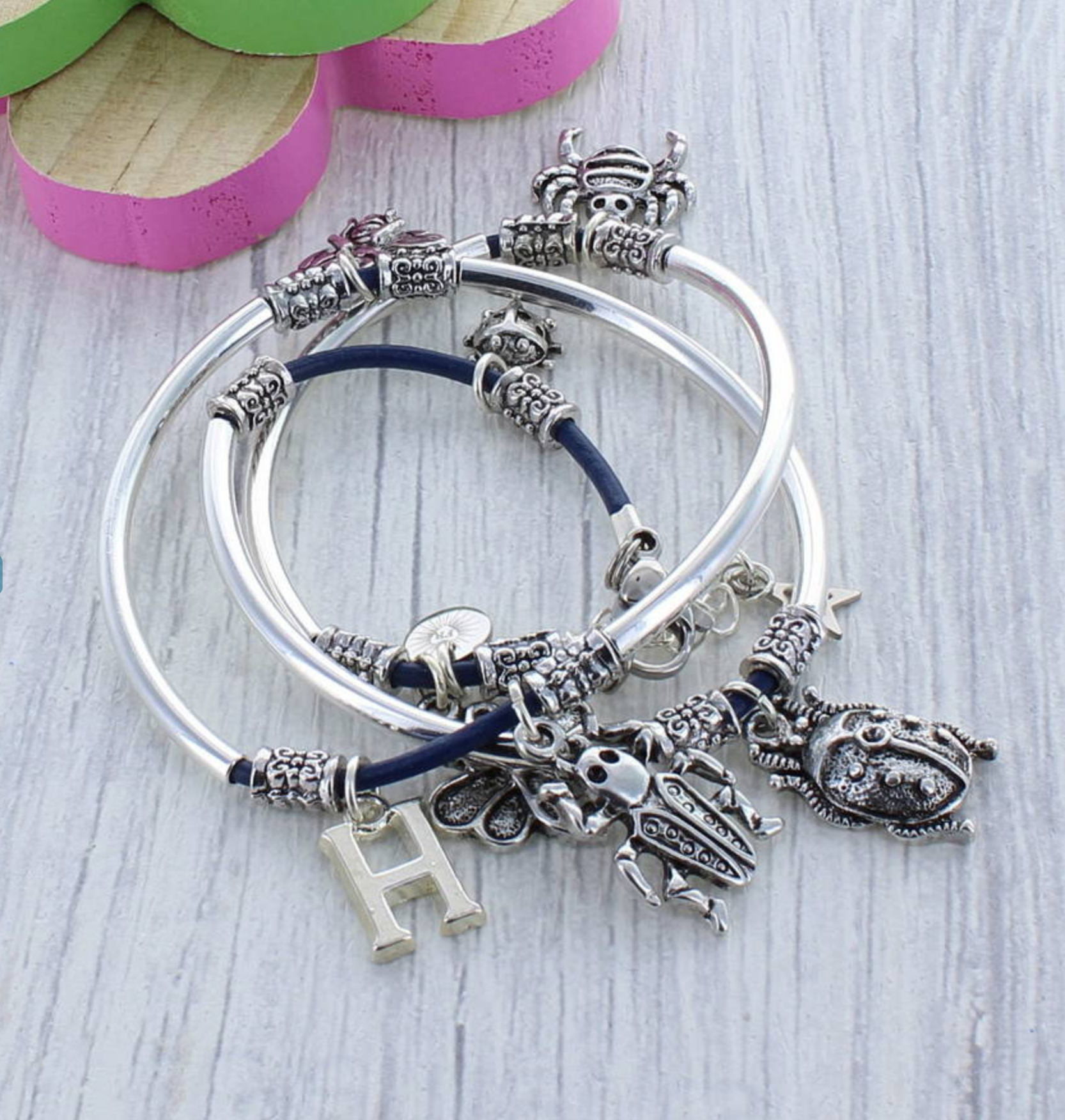 Kinder Käfer Nudel Armband von FrancescaRossiDesign