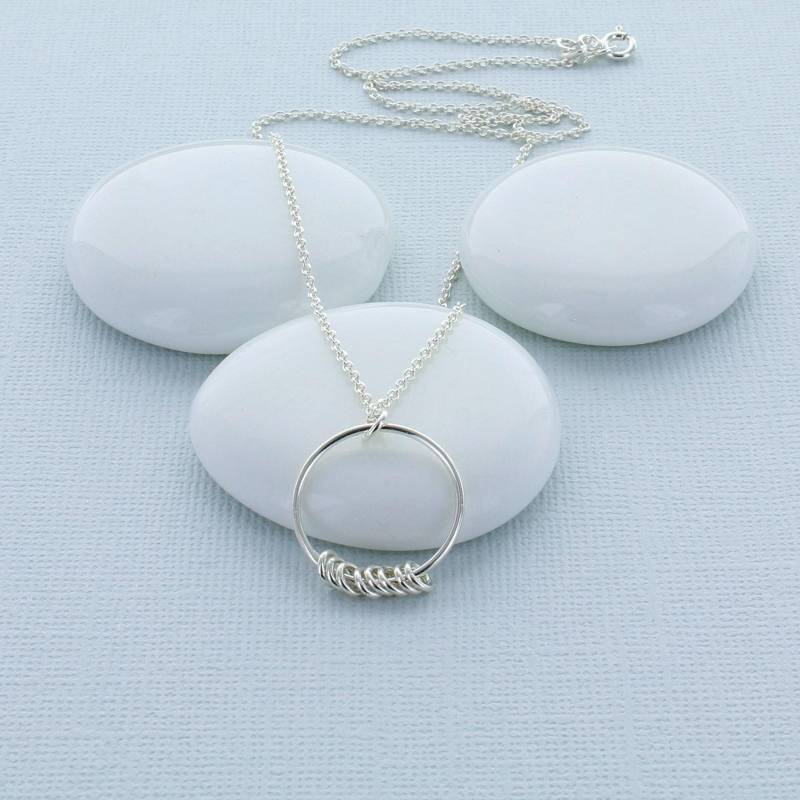 Multi-Ring-Hoop-Halskette von FrancescaRossiDesign