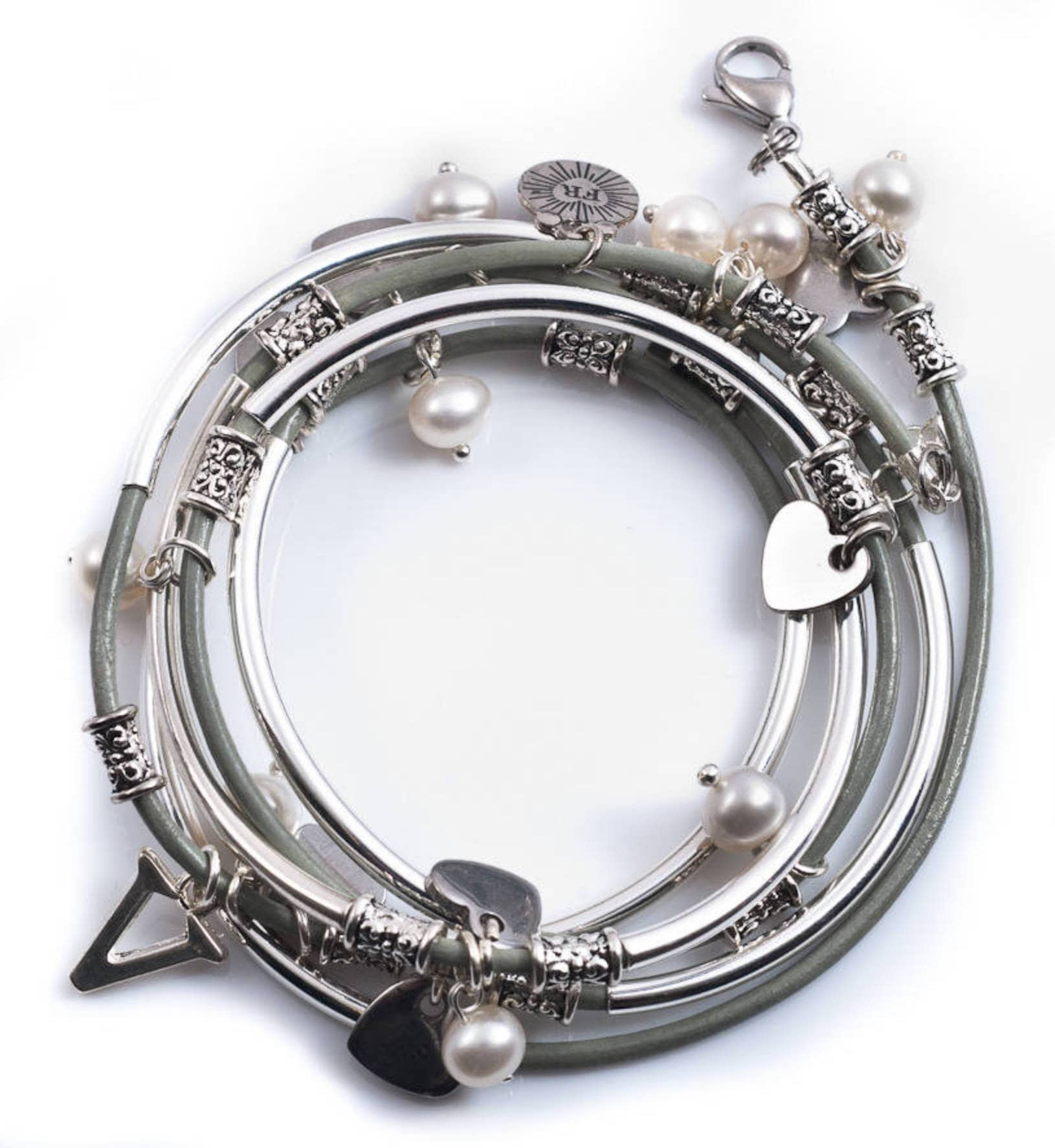 Personalisiertes Perlen-Nudel-Armband von FrancescaRossiDesign