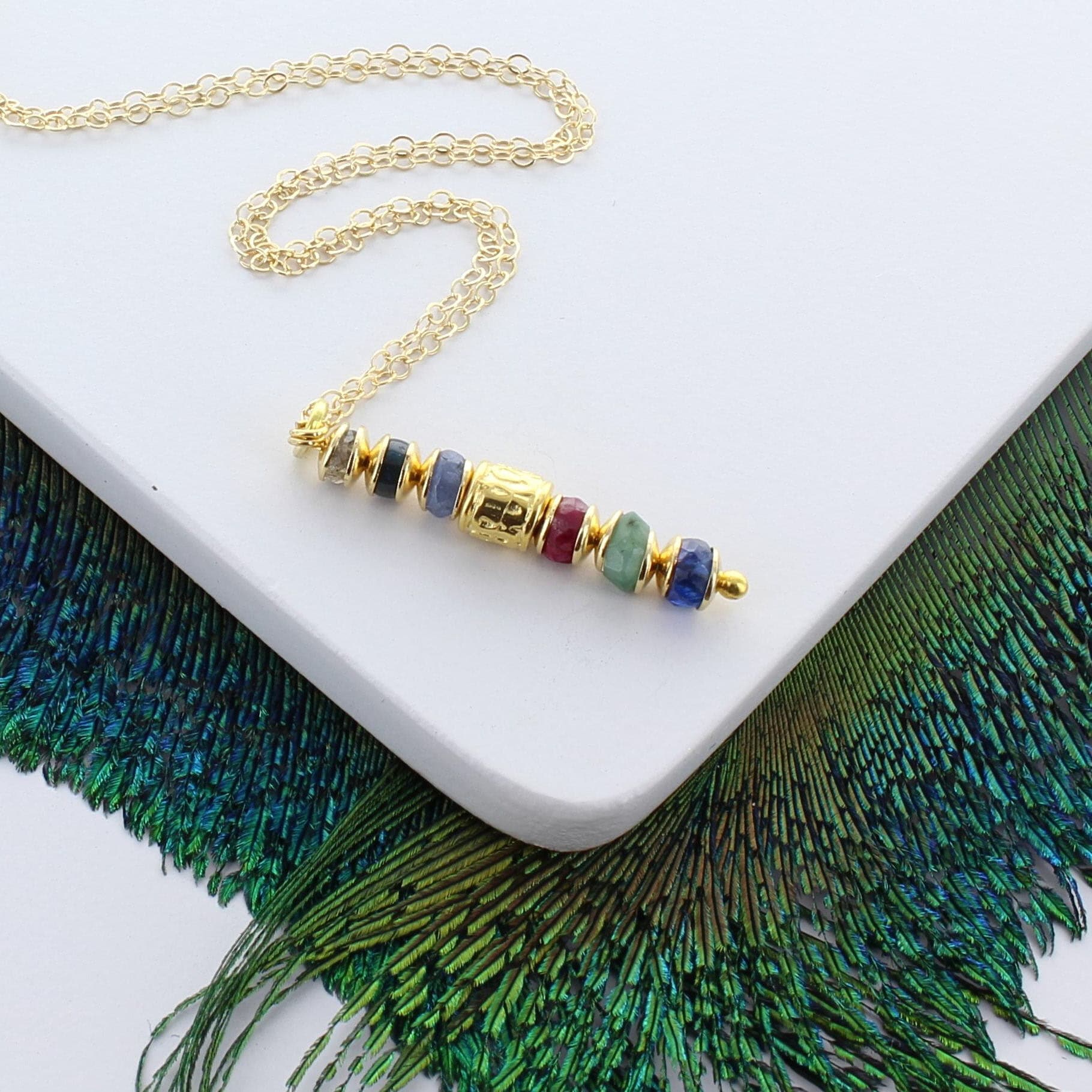 Sortierte Kostbare Charm Halskette von FrancescaRossiDesign
