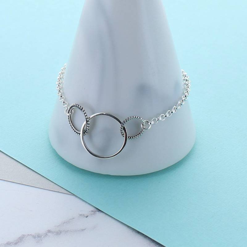 Triple Link Detaillierte Armband von FrancescaRossiDesign