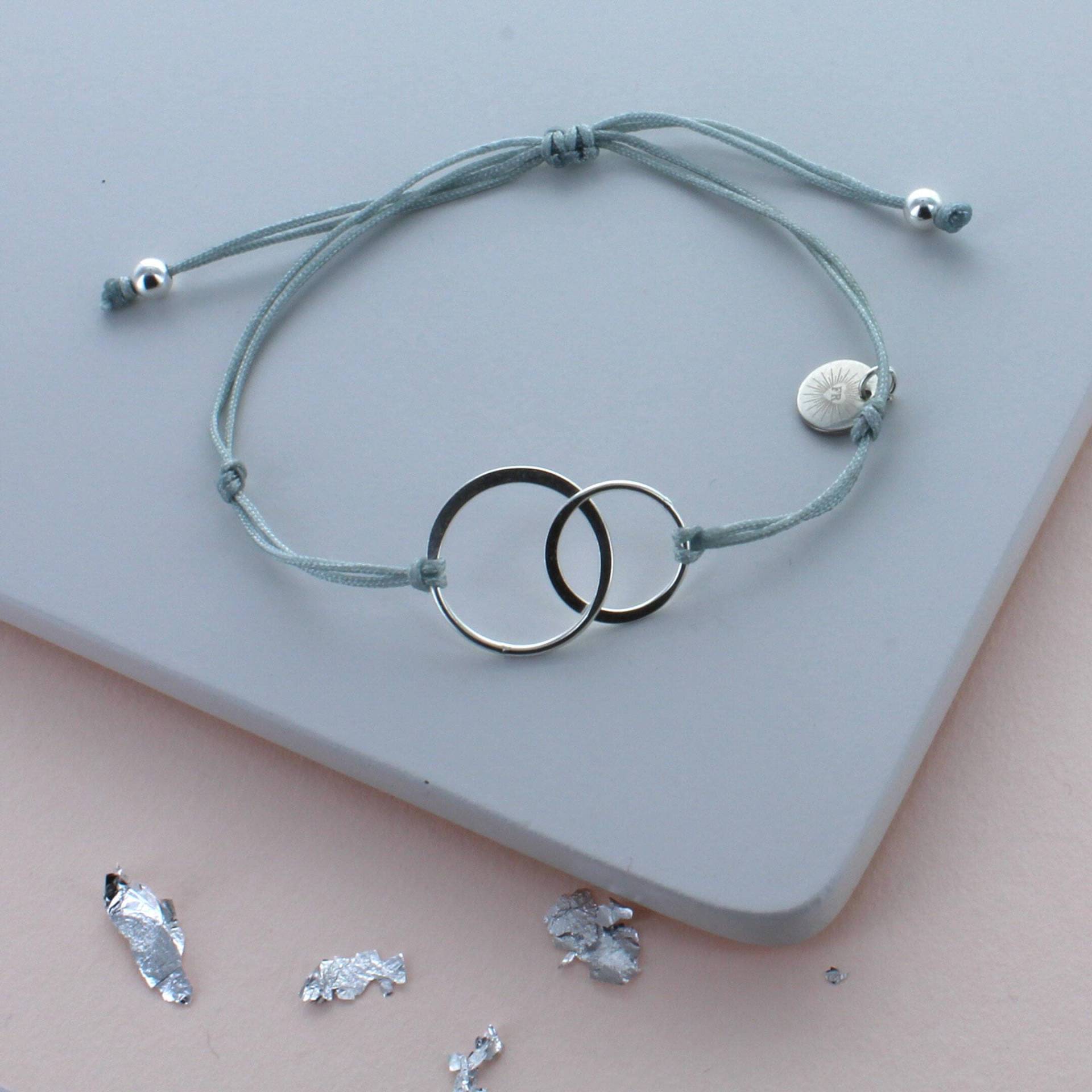 Unendlich Sterling Silber Freundschafts Armband von FrancescaRossiDesign