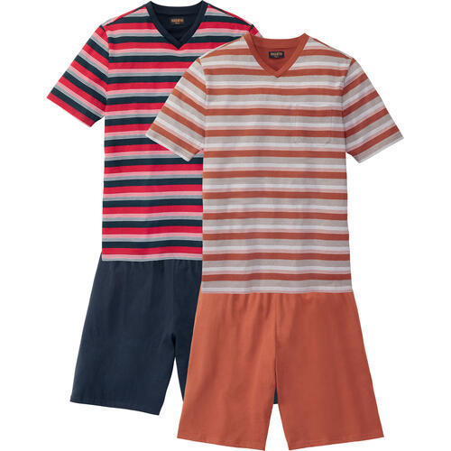 Franco Bettoni 4er Pack Herren Pyjamas kurz von Franco Bettoni