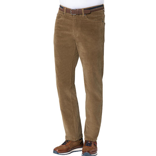 Franco Bettoni Herren 5-Pocket-Cordhose mit Gürtel von Franco Bettoni