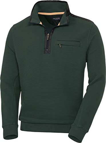 Franco Bettoni Herren Troyer, Sportive Herrenoberbekleidung aus 100% Baumwolle, Pullover mit Rippenstruktur, atmungsaktiver & hautsympathischer Sweater, Gr. 48-60 von Franco Bettoni