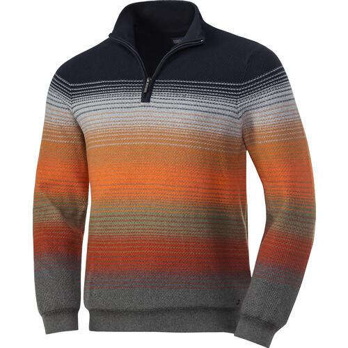 Franco Bettoni Herren Zipper-Pullover Multicolor von Franco Bettoni