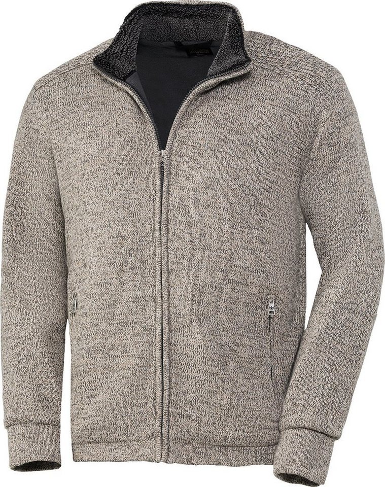 Franco Bettoni Strickfleecejacke Thermo-Effekt durch herllich weiches Fleece innen von Franco Bettoni