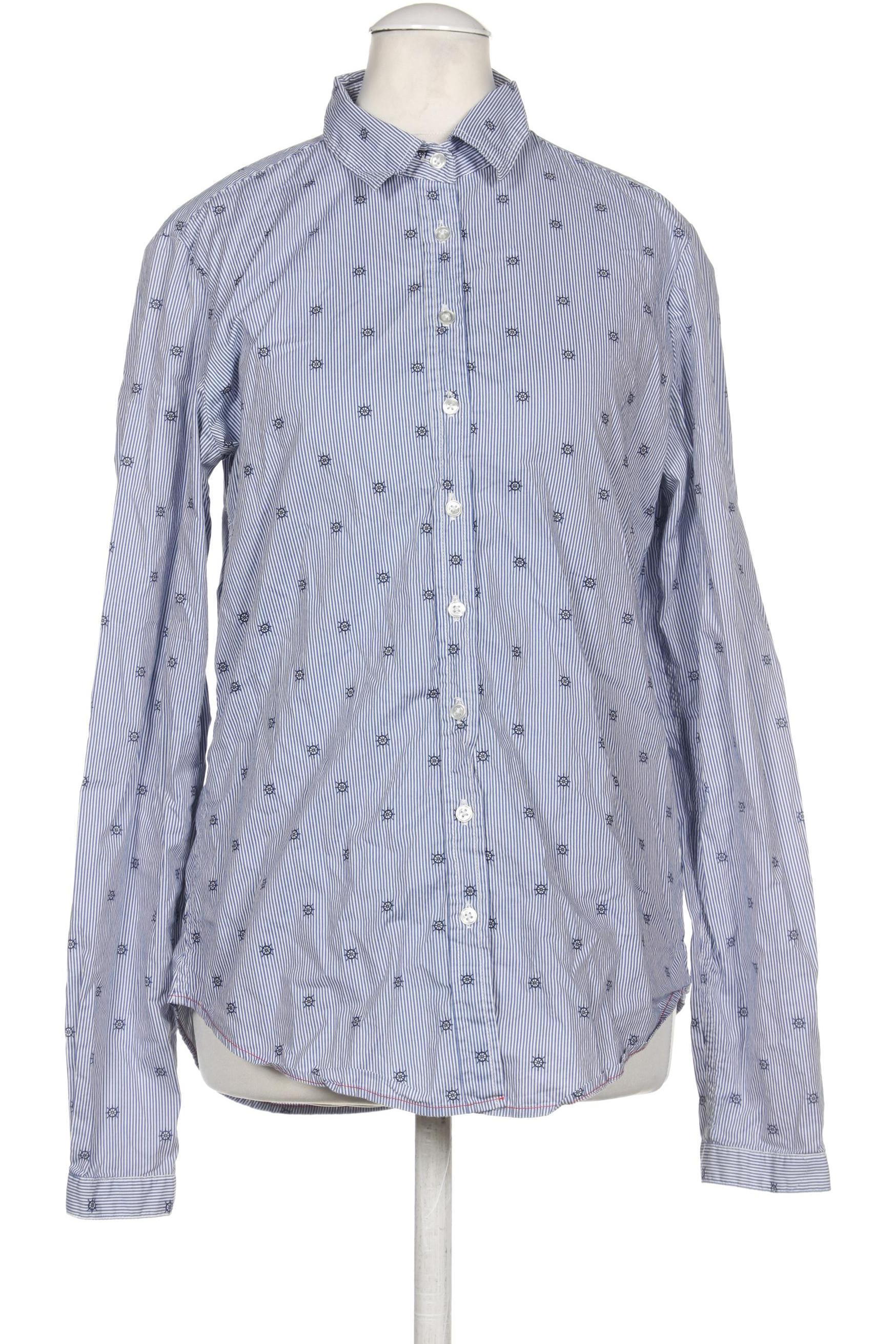 Franco Callegari Damen Bluse, blau von Franco Callegari