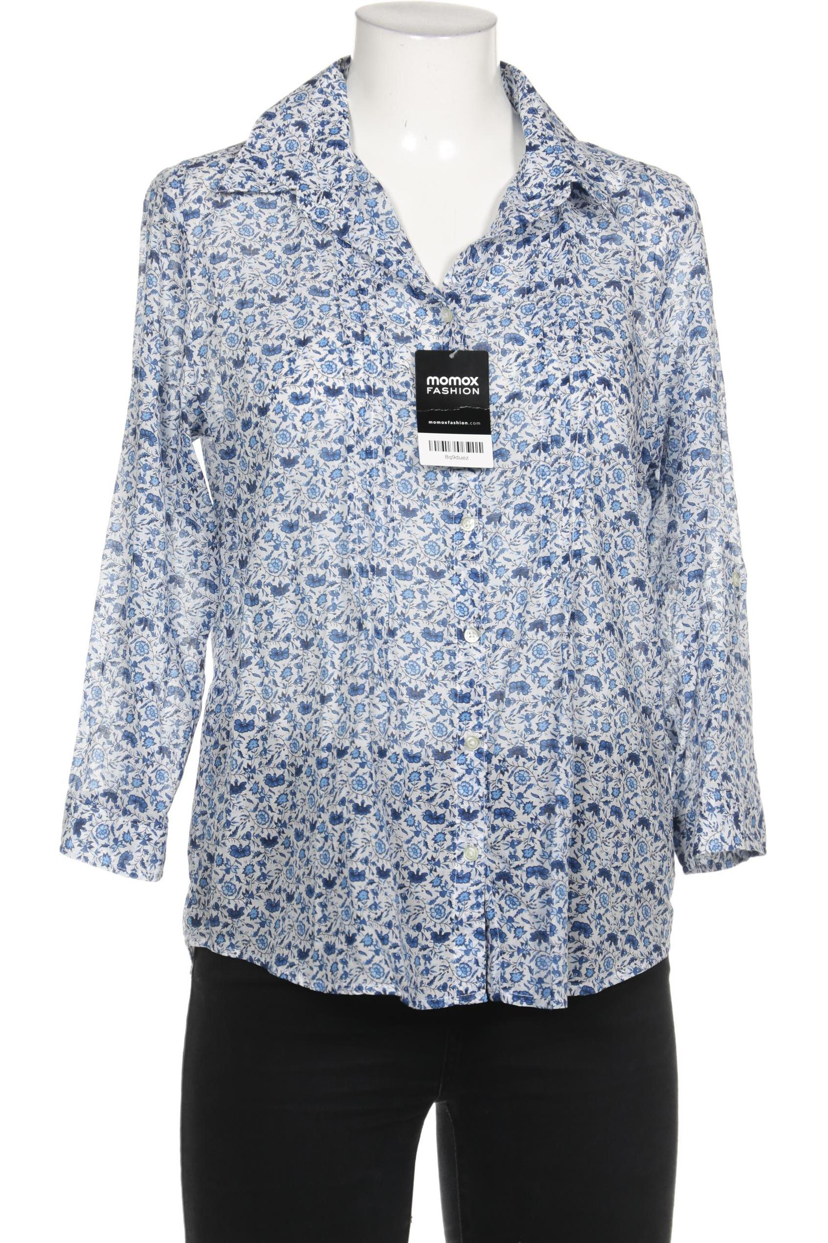 Franco Callegari Damen Bluse, blau von Franco Callegari