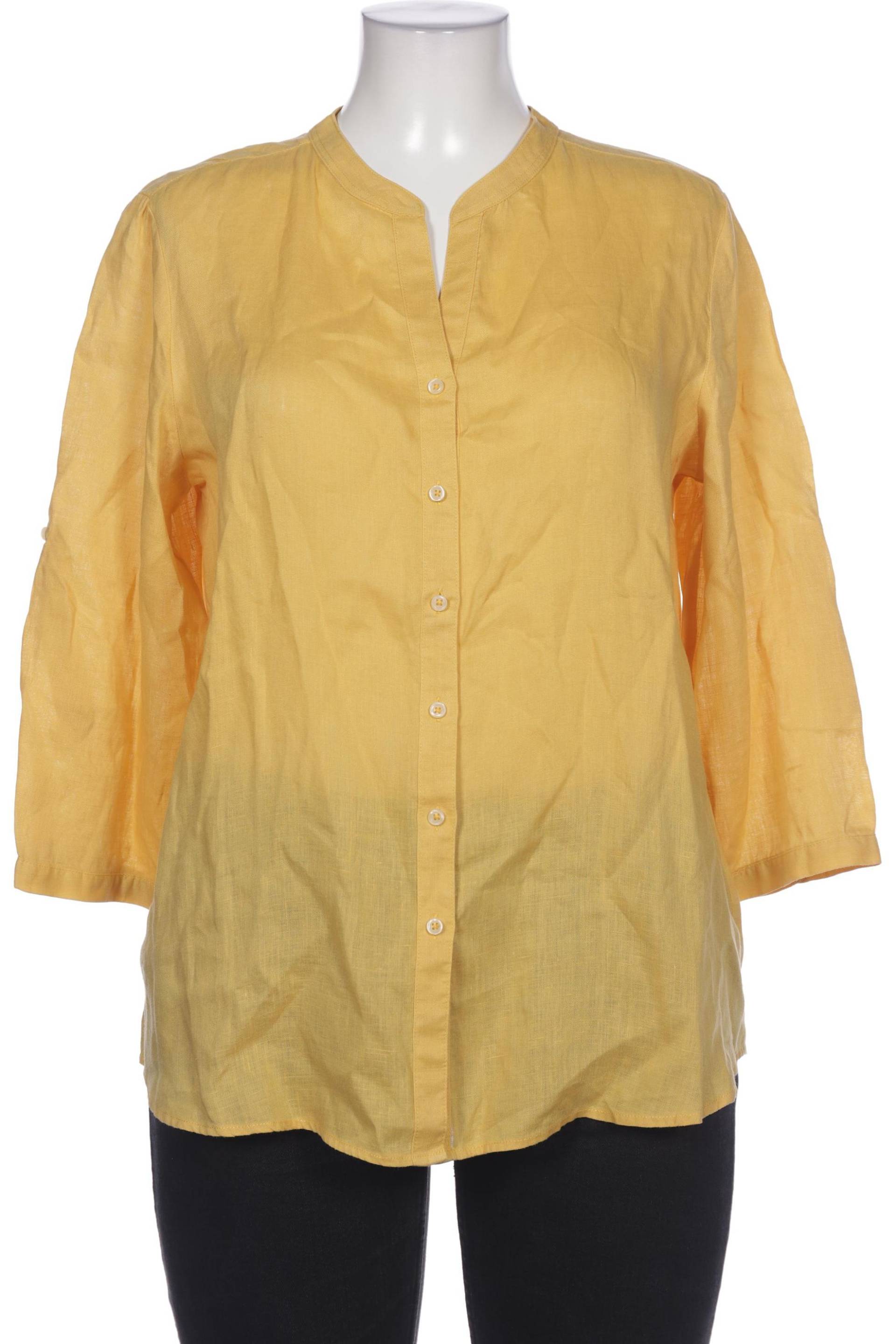 Franco Callegari Damen Bluse, gelb, Gr. 42 von Franco Callegari