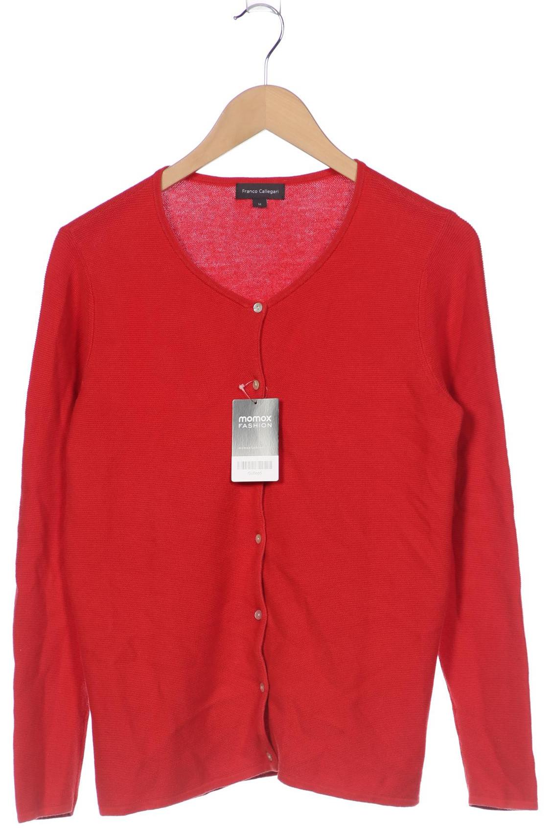 Franco Callegari Damen Strickjacke, rot, Gr. 38 von Franco Callegari