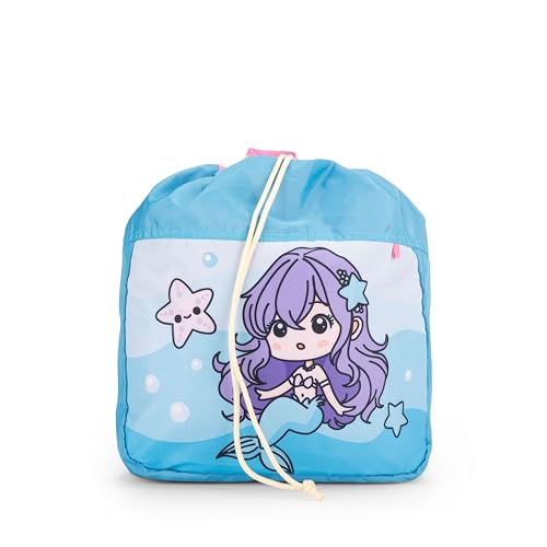 Franco Cosimo Panini Mädchen Zaino Coulisse Sirenetta-Online Exclusive Rucksack mit Kordelzug, Meerjungfrau von Franco Cosimo Panini