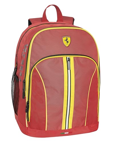 Franco Cosimo Panini Unisex Kinder 71996 Organisierter Rucksack, Rudy Red von Franco Cosimo Panini