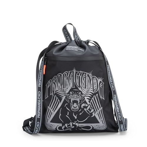 PROPAGANDA - Offizieller Propaganda-Rucksack für Jungen und Mädchen, mit Fronttasche mit Reißverschluss und Griff und Schulterriemen aus personalisiertem Webbing, 35 x 45 x 4,5 cm PROPAGANDA - Offizieller Propaganda-Rucksack für Jungen und Mädchen, mit Fronttasche mit Reißverschluss und Griff und Schulterriemen aus personalisiertem Webbing, 35 x 45 x 4,5 cm von Franco Cosimo Panini