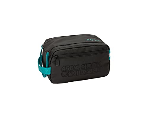 Squid Game Beauty Case Schwarz, Schwarz, Casual von Franco Cosimo Panini