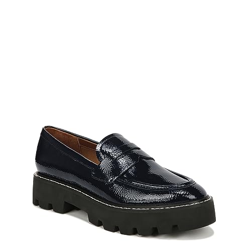 Franco Sarto Damen Balin Lug Sole Chunky Loafer Slipper, Mitternachtsblau, 40 EU Franco Sarto Damen Balin Lug Sole Chunky Loafer Slipper, Mitternachtsblau, 40 EU von Franco Sarto