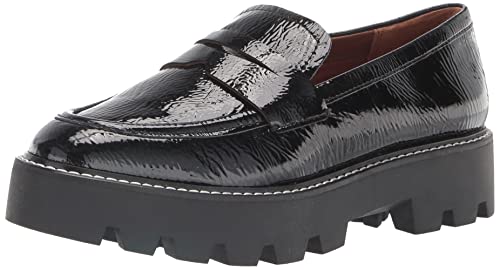 Franco Sarto Women's Balin Loafer, Black, 9.5 Wide von Franco Sarto