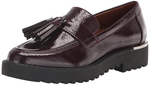 Franco Sarto Damen Carolynn Slipper, Burgunderroter Lack, 41 EU von Franco Sarto