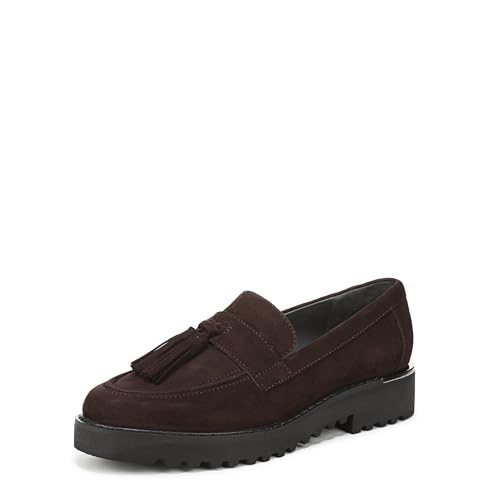 Franco Sarto Damen Carolynn Slipper, Hickory Dunkelbraunes Wildleder, 39.5 EU Weit von Franco Sarto