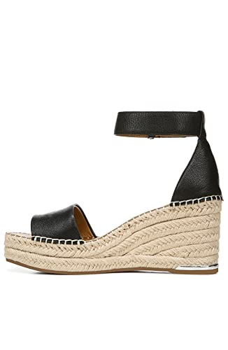 Franco Sarto Damen Clemens Espadrilles, Black Leather, 39 EU von Franco Sarto