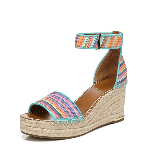 Franco Sarto Damen Clemens Espadrilles, Bunt gestreift, 38 EU von Franco Sarto