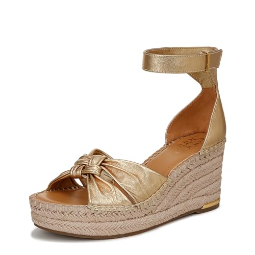 Franco Sarto Damen Clementine Espadrilles, Gold, 37 EU Weit von Franco Sarto