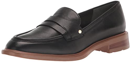 Franco Sarto Damen Edith Reinschlüpfen Slipper, Schwarz Leder, 38 EU von Franco Sarto