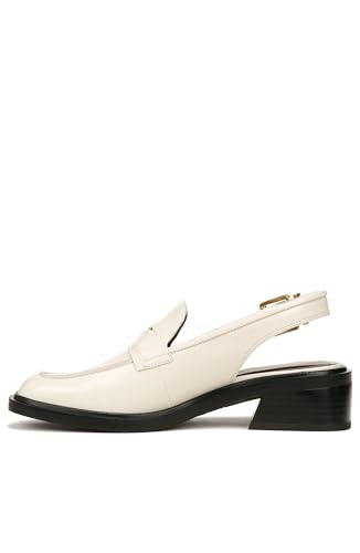 Franco Sarto Damen Giada Slingback Loafer Flat, Vanilleweiß, glänzend, 43 EU von Franco Sarto