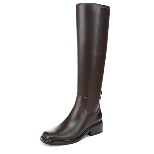 Franco Sarto Damen Gisella Halblange Stiefel, Castagno Brown Leather, 39.5 EU Weit von Franco Sarto